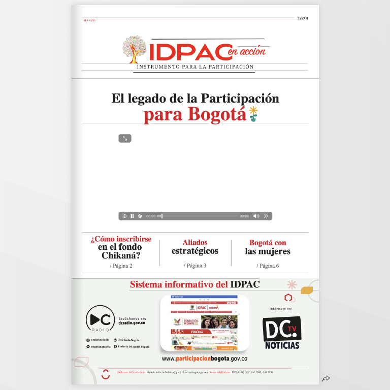 El legado de la participación para Bogotá 