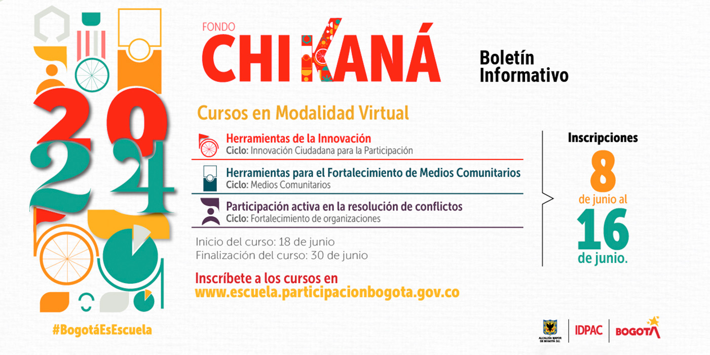 Se abren inscripciones para cursos gratuitos de innovación, medios comunitarios y resolución de conflictos