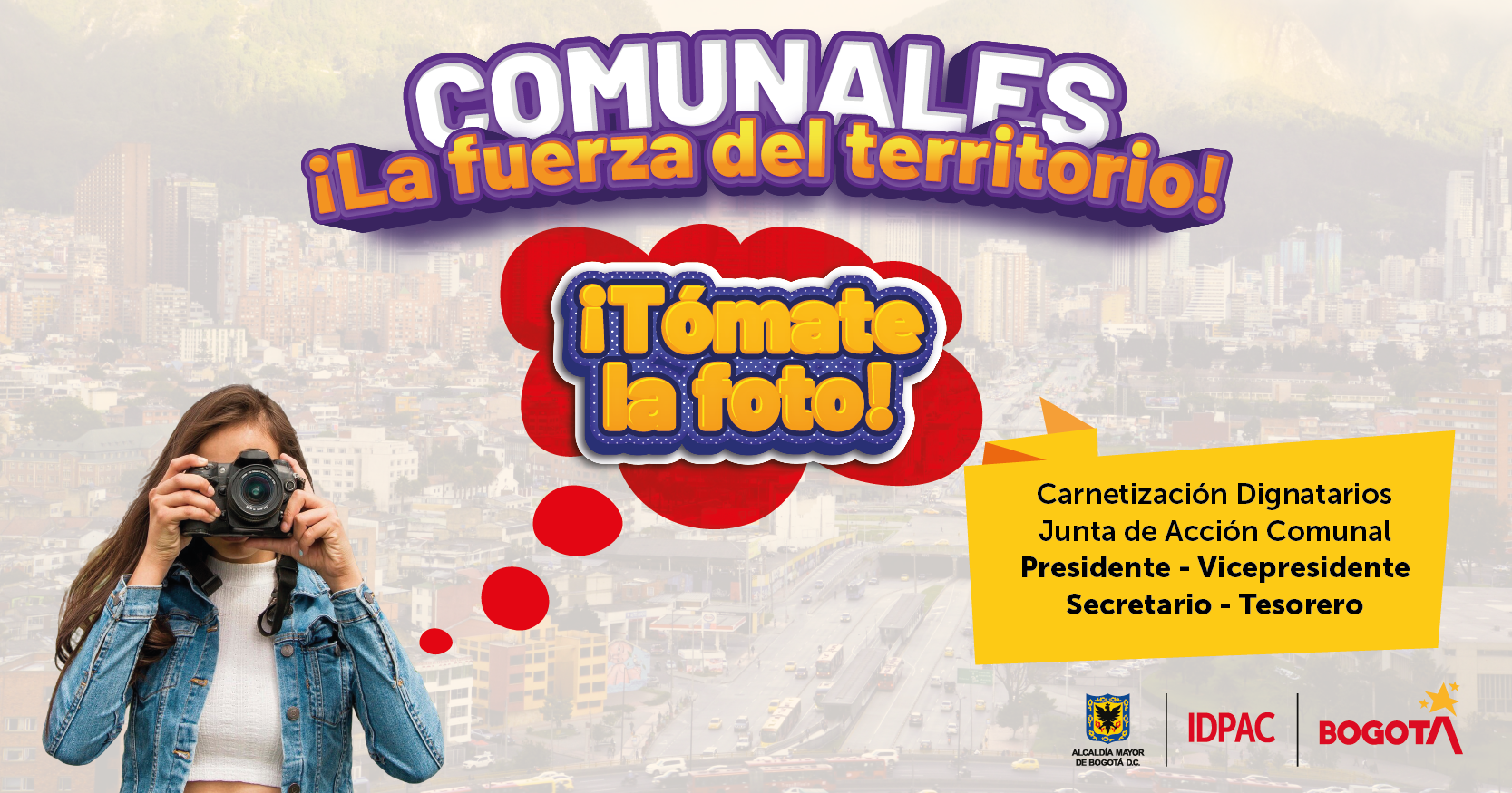 carnetización de dignatarios de las Juntas de Acción Comunal