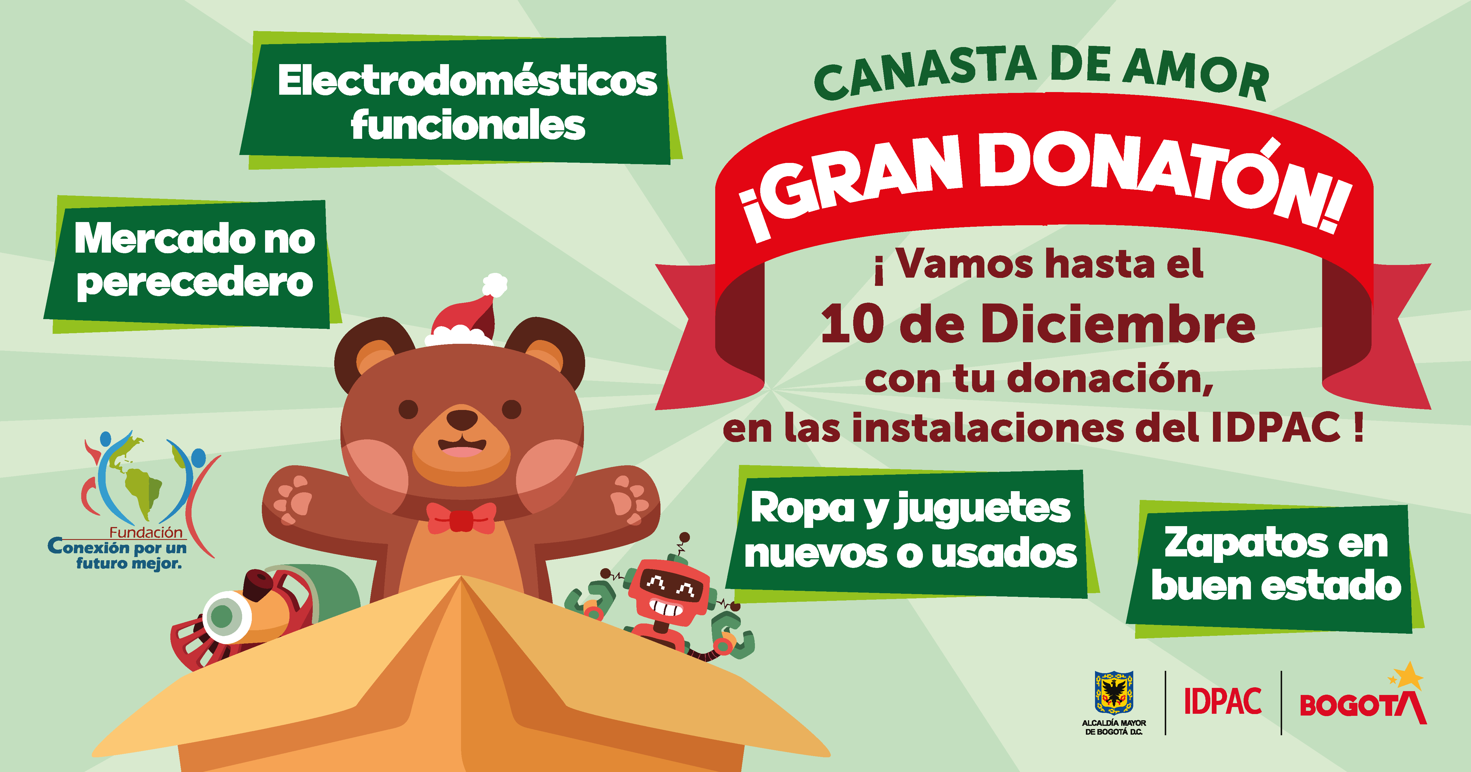 Gran Donatón Canasta de Amor IDPAC