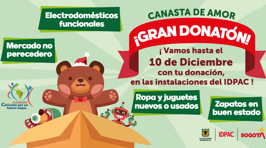 Gran Donatón Canasta de Amor IDPAC