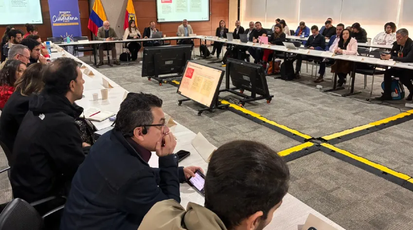 Representación visual de la participación del IDPAC en la Segunda Mesa Intersectorial de Cultura Ciudadana, realizada en el marco de la Semana Distrital de la Cultura Ciudadana en Bogotá.